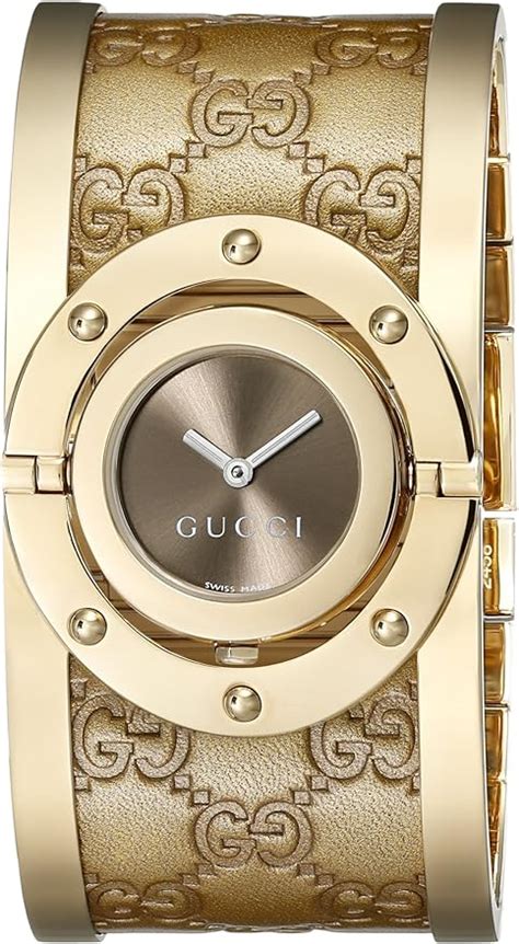 gucci watch case back|ladies Gucci bracelet watch.